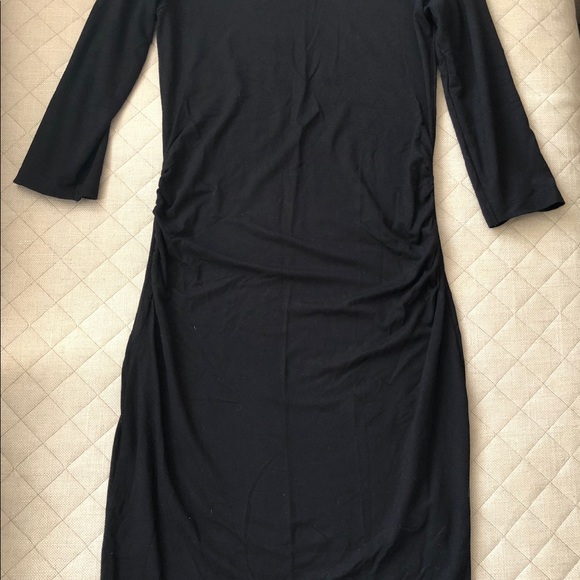 Seraphine Black Maternity Shift Dress - Picture 5 of 5